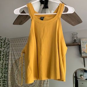 Yellow tank top